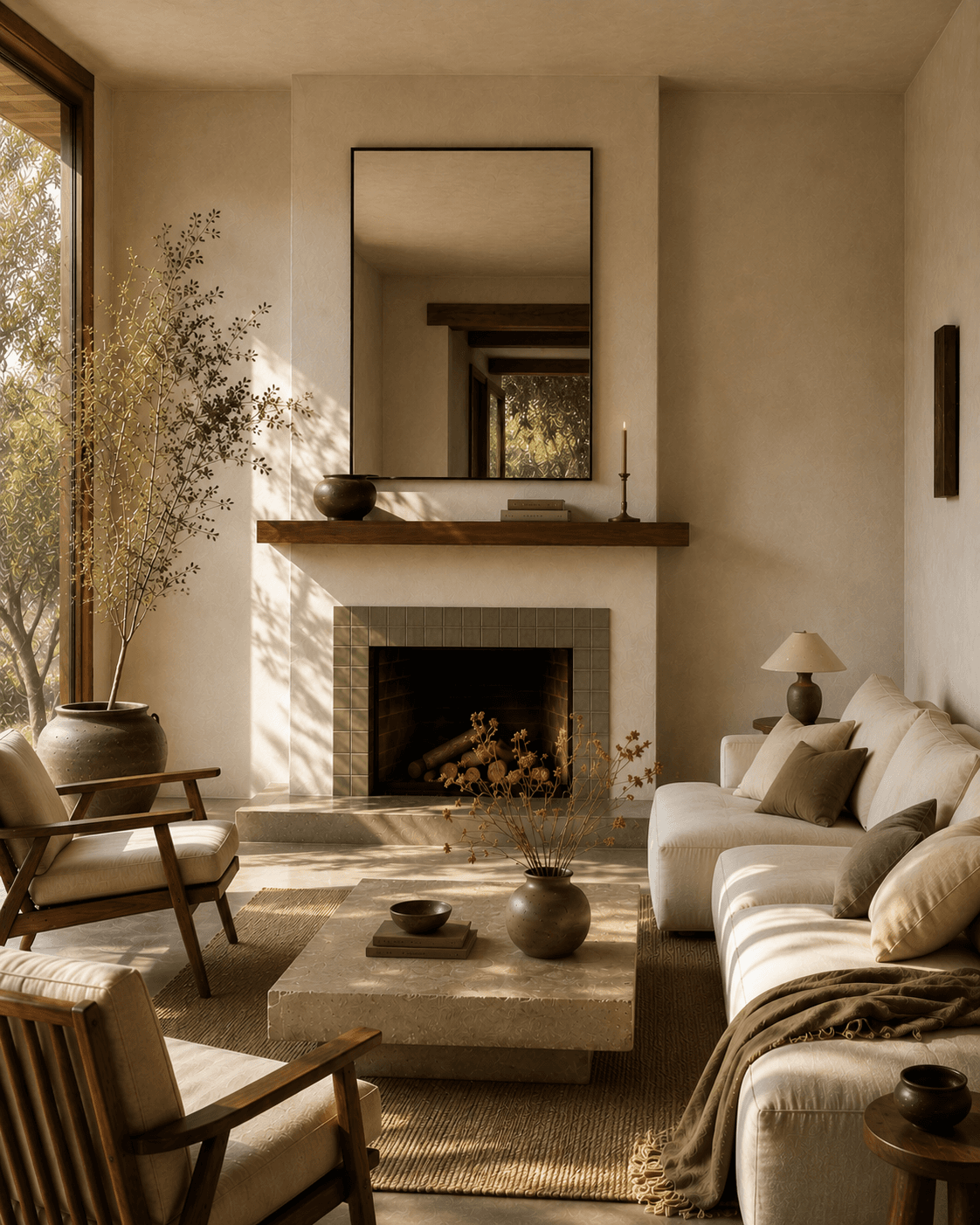 Naturalist living room